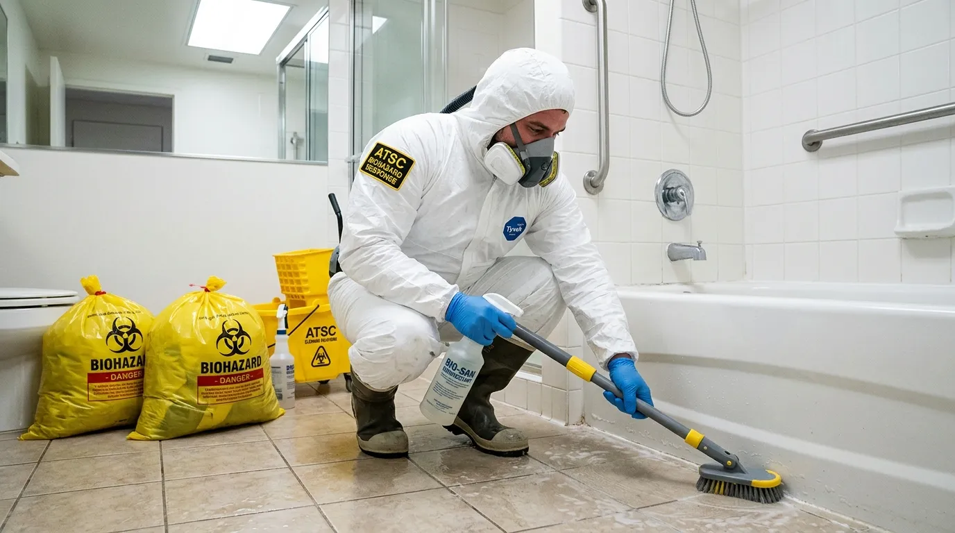 Decontamination equipment deployed for Blood Cleanup in Nuevo